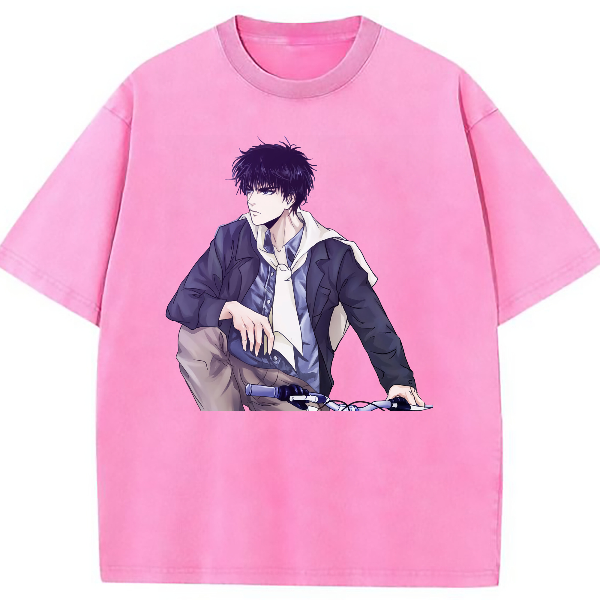 （画像用） SLAM DUNK／スラムダンク 綿100% ヴィンテージ風 半袖Tシャツ（フロントプリント）